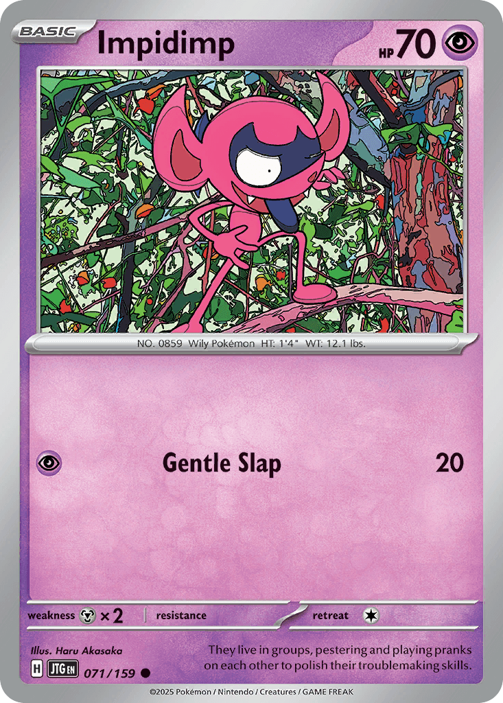 Impidimp, 71/159, Standard