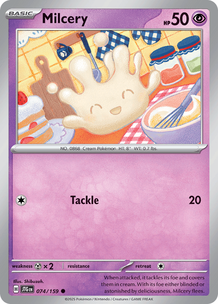 Milcery, 74/159, Standard