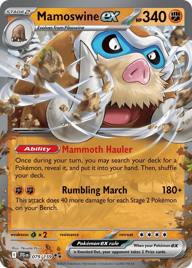 Mamoswine ex, 79/159, Standard