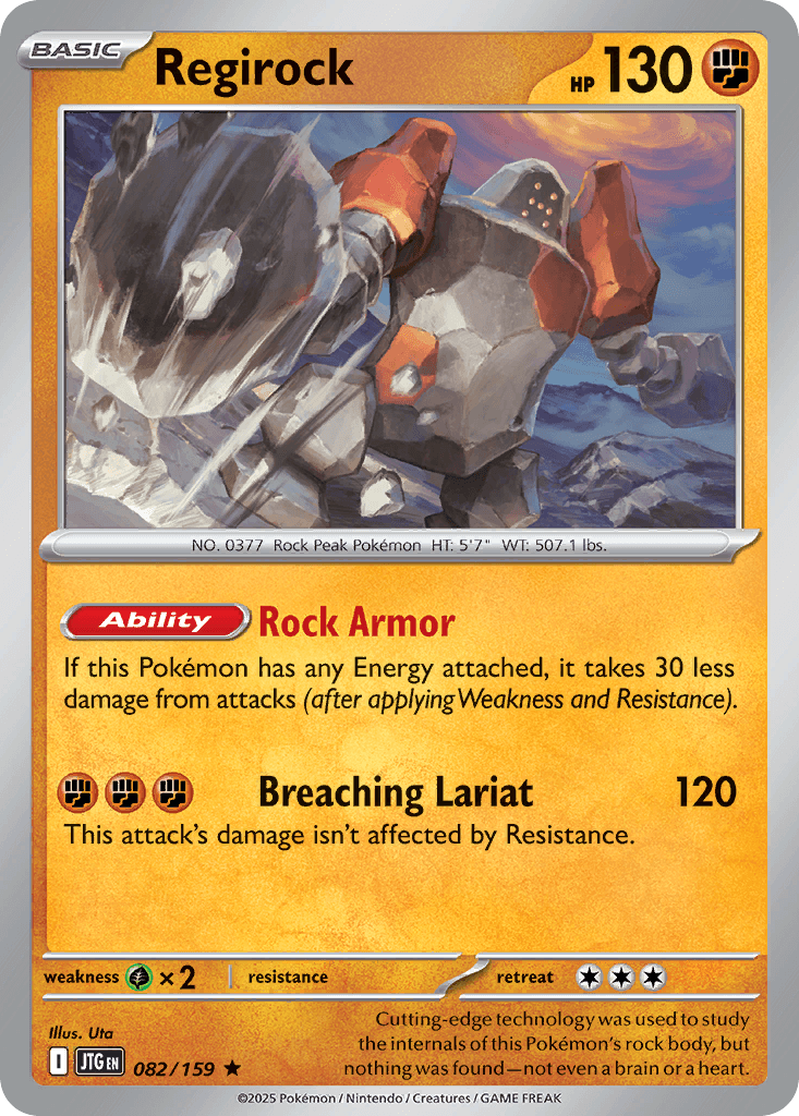 Regirock, 82/159, Standard
