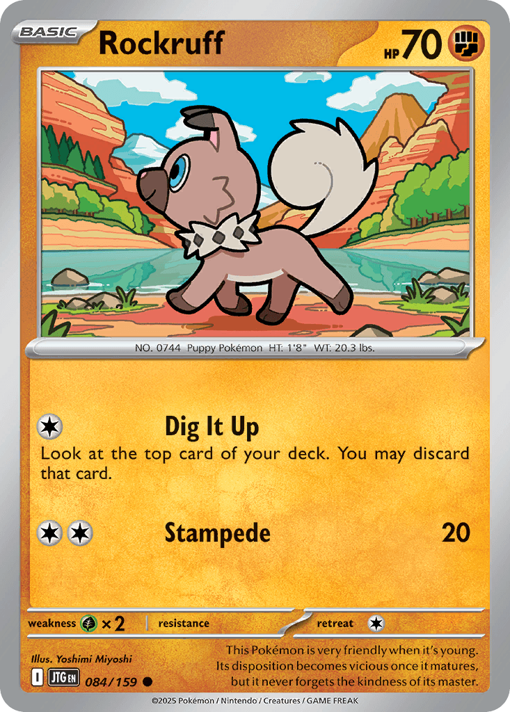 Rockruff, 84/159, Standard