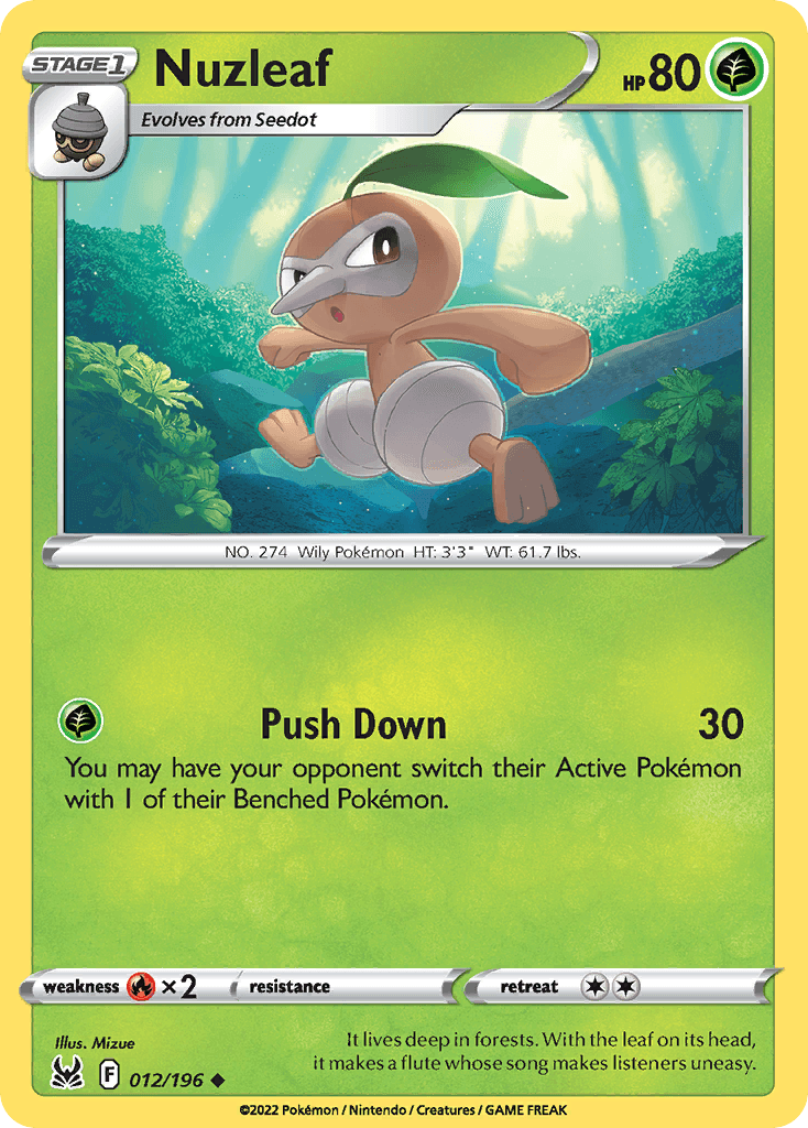 Nuzleaf, 12/196, Standard