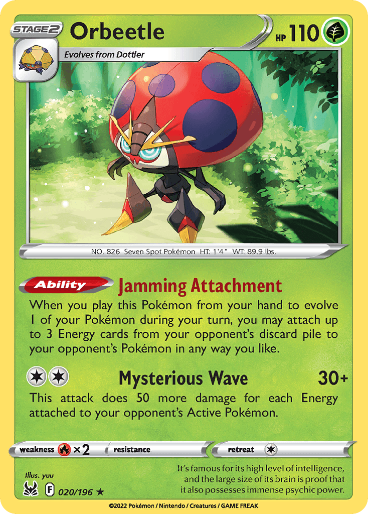 Orbeetle, 20/196, Standard