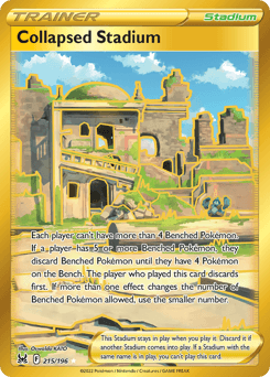 Collapsed Stadium, 215/196, Standard