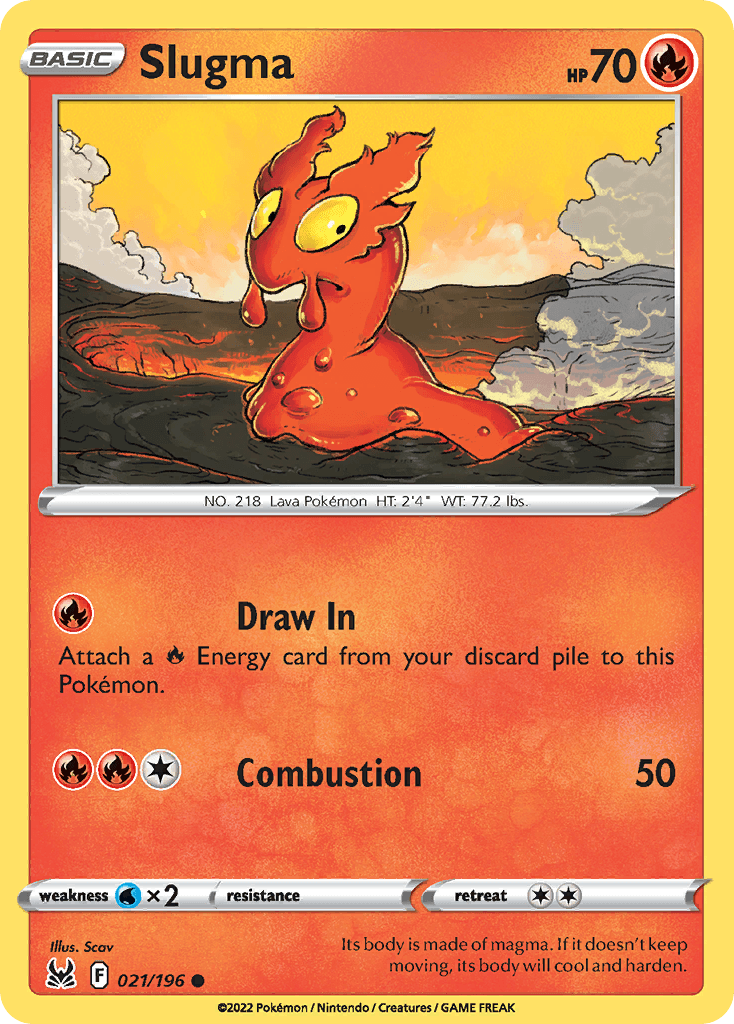 Slugma, 21/196, Standard