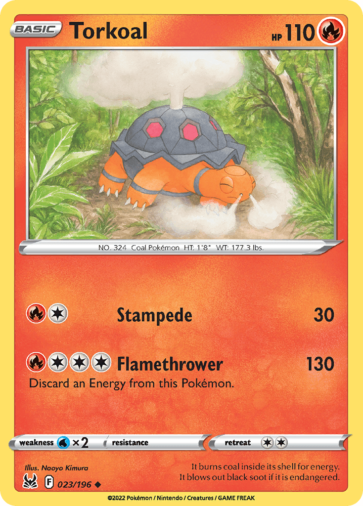 Torkoal, 23/196, Standard