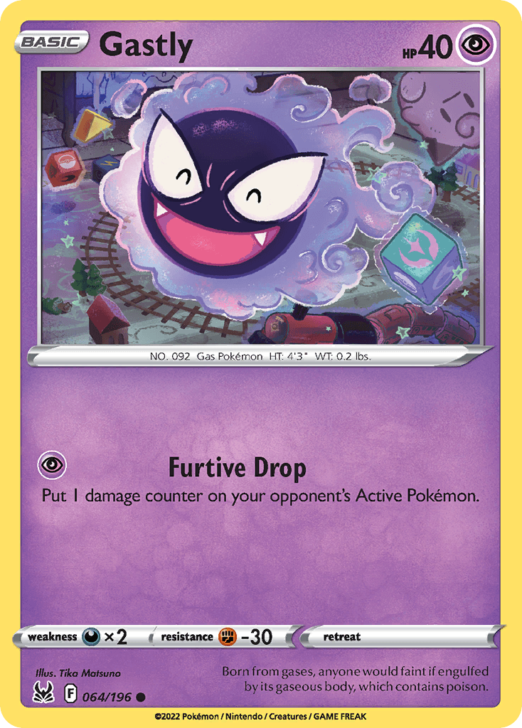 Gastly, 64/196, Standard
