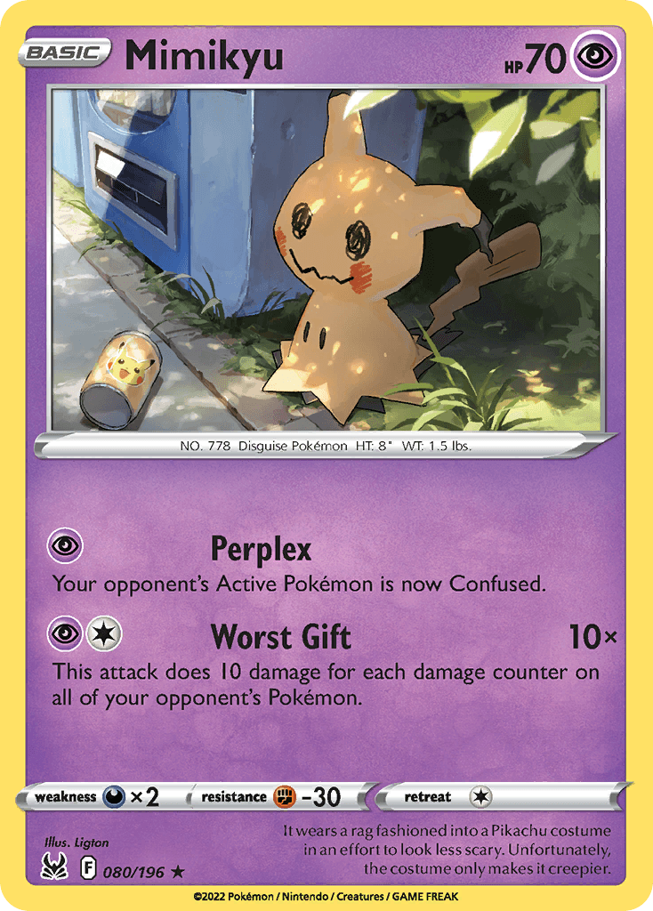 Mimikyu, 80/196, Standard