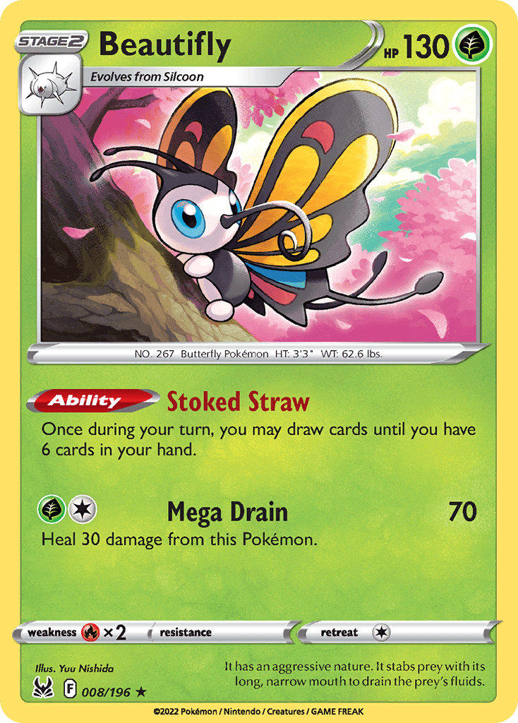Beautifly, 8/196, Standard