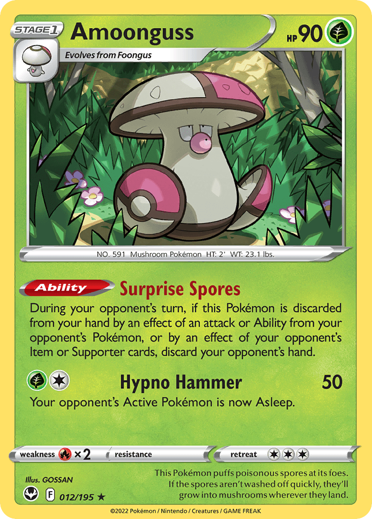 Amoonguss, 12/195, Standard