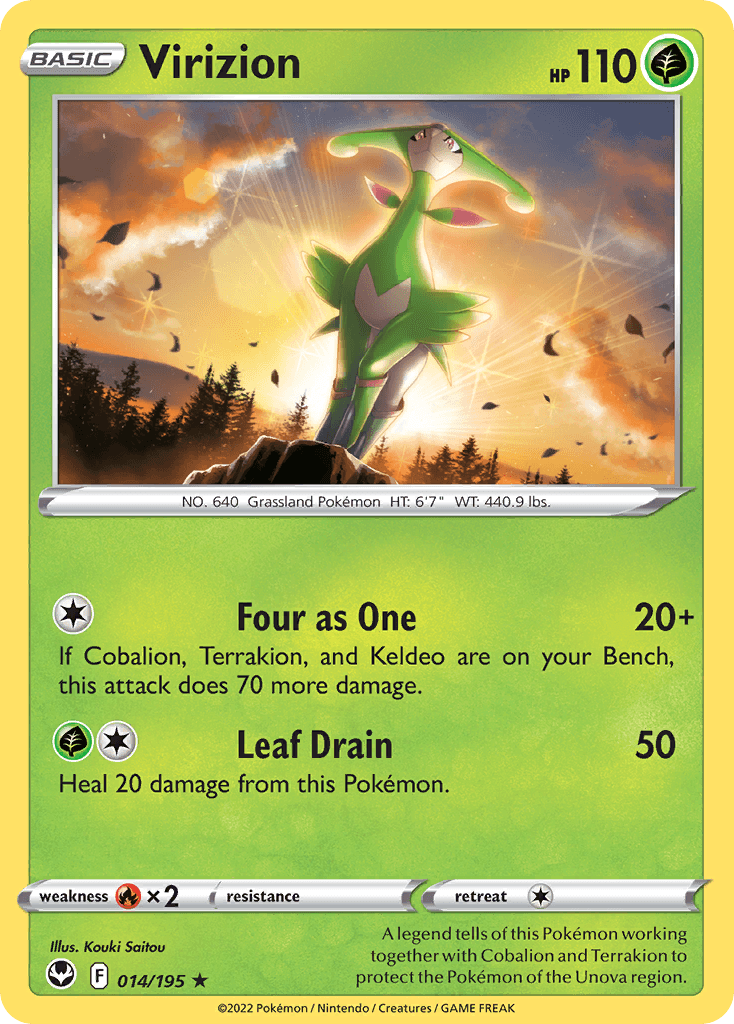 Virizion, 14/195, Standard