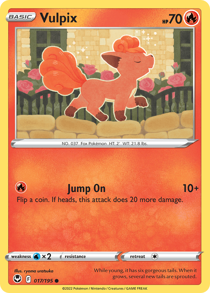 Vulpix, 17/195, Standard