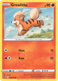 Growlithe, 19/195, Standard