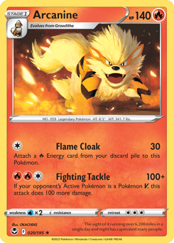 Arcanine, 20/195, Standard