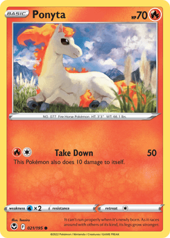 Ponyta, 21/195, Standard