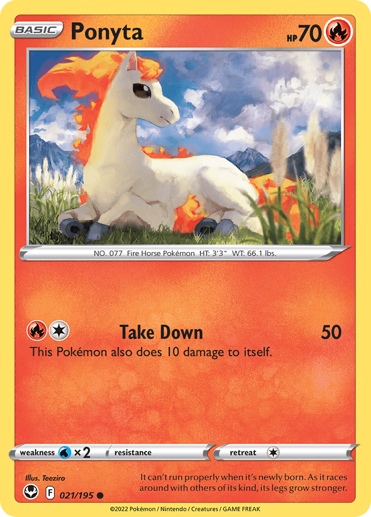 Ponyta, 21/195, Standard