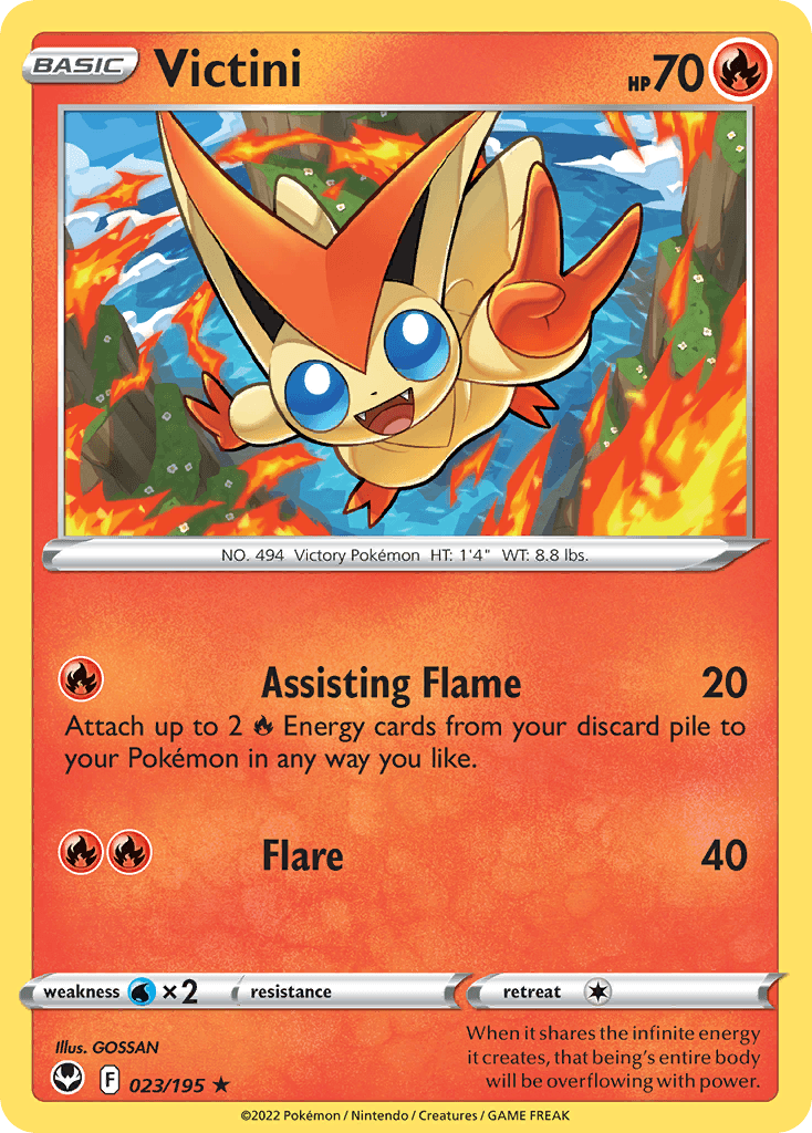 Victini, 23/195, Standard