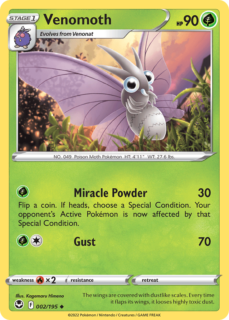 Venomoth, 2/195, Standard