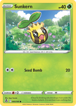 Sunkern, 5/195, Standard