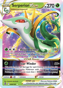 Serperior VSTAR, 8/195, Standard