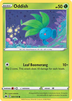 Oddish, 1/159, Standard