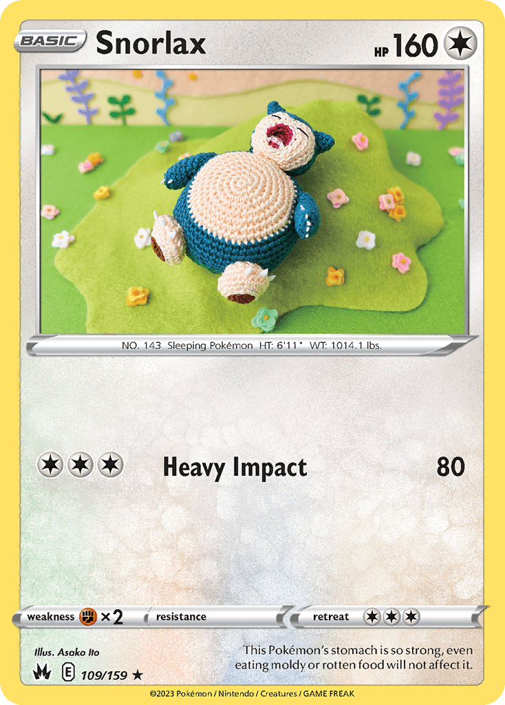 Snorlax, 109/159, Standard