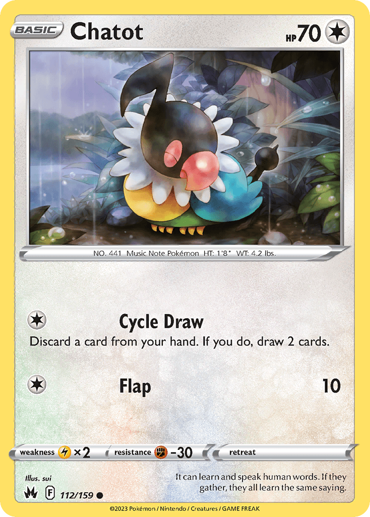 Chatot, 112/159, Standard