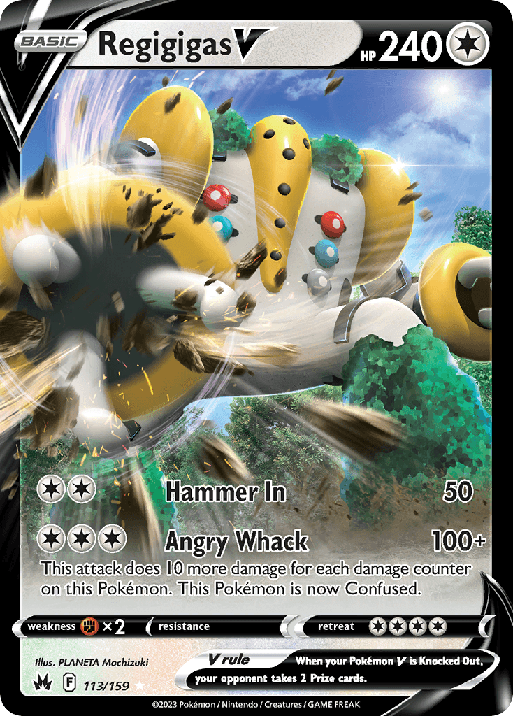 Regigigas V, 113/159, Standard