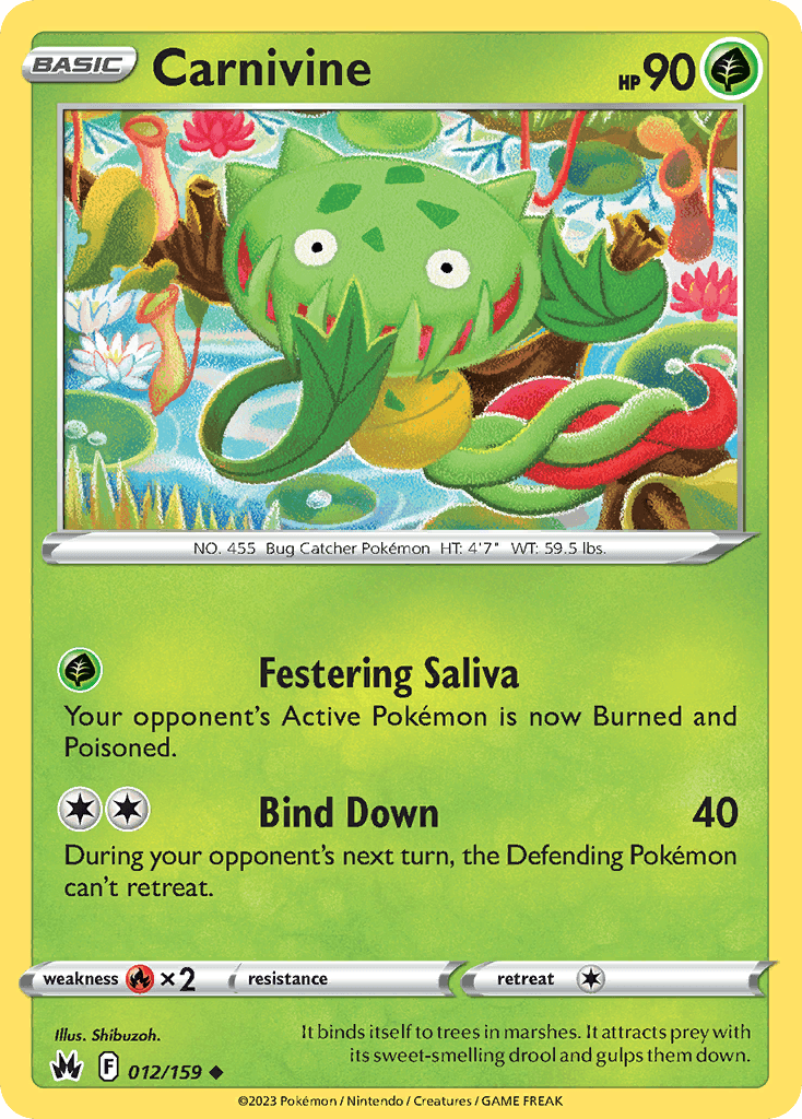 Carnivine, 12/159, Standard