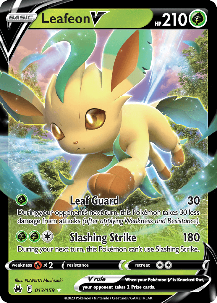 Leafeon V, 13/159, Standard