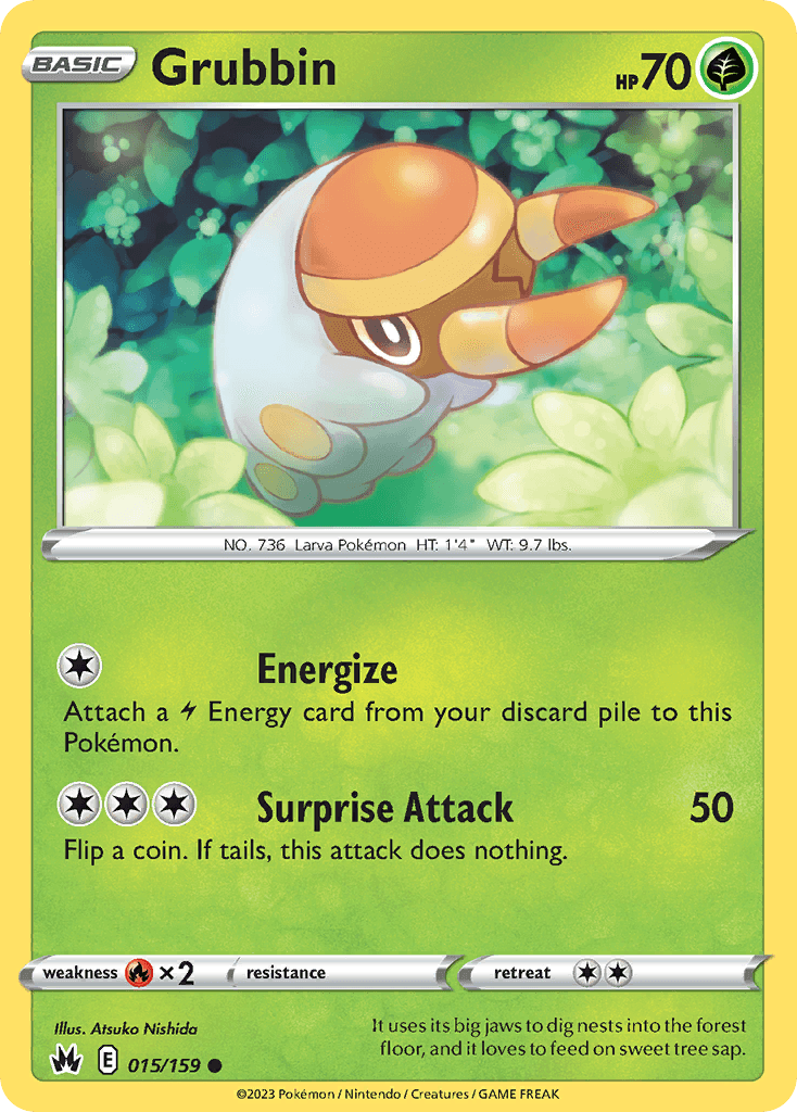 Grubbin, 15/159, Standard