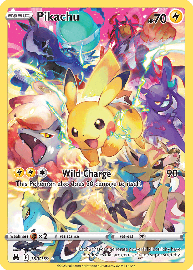 Pikachu, 160/159, Standard