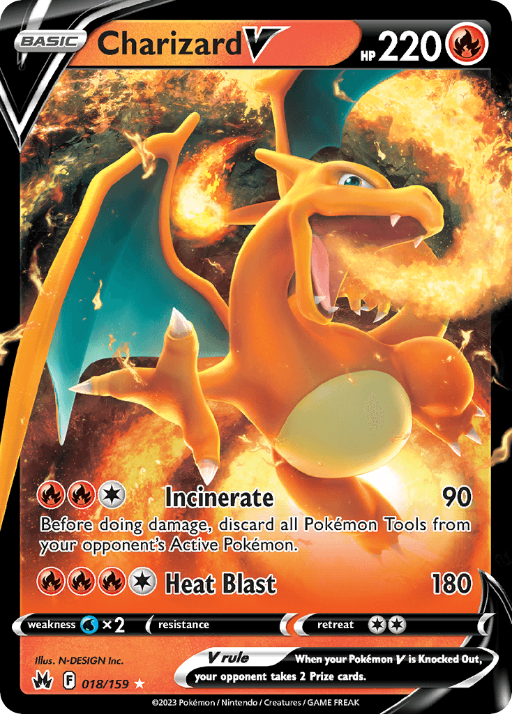 Charizard V, 18/159, Standard