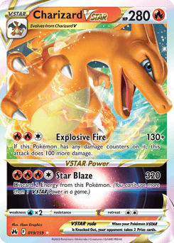Charizard VSTAR, 19/159, Standard