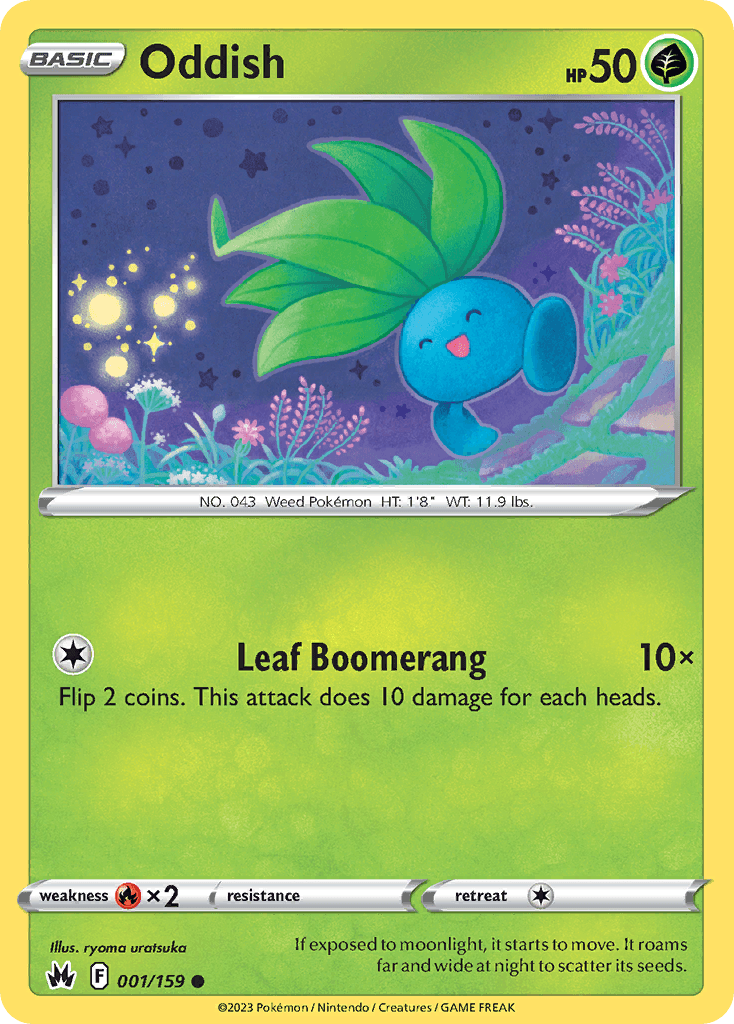 Oddish, 1/159, Standard