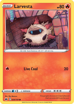 Larvesta, 24/159, Standard