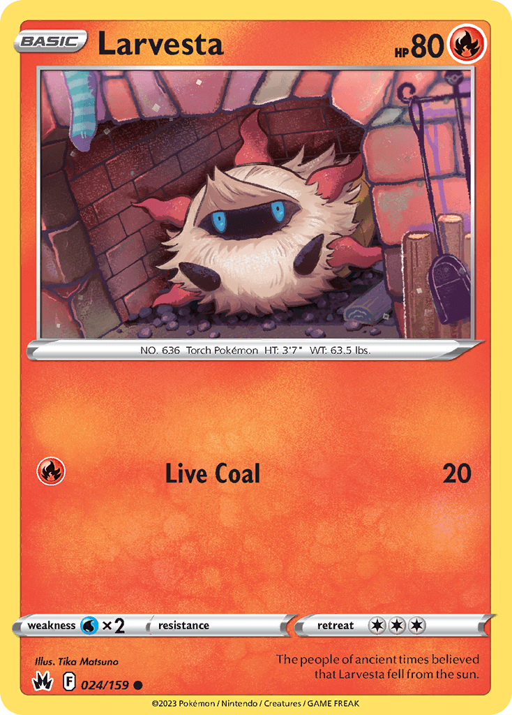 Larvesta, 24/159, Standard