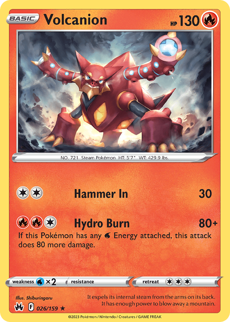 Volcanion, 26/159, Standard