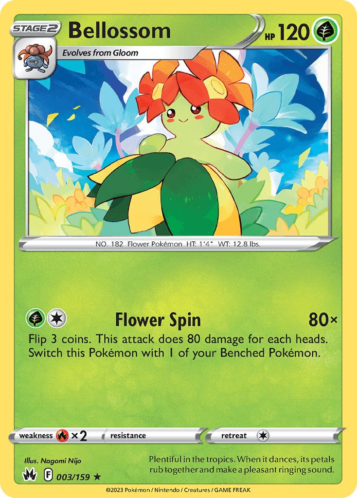 Bellossom, 3/159, Standard