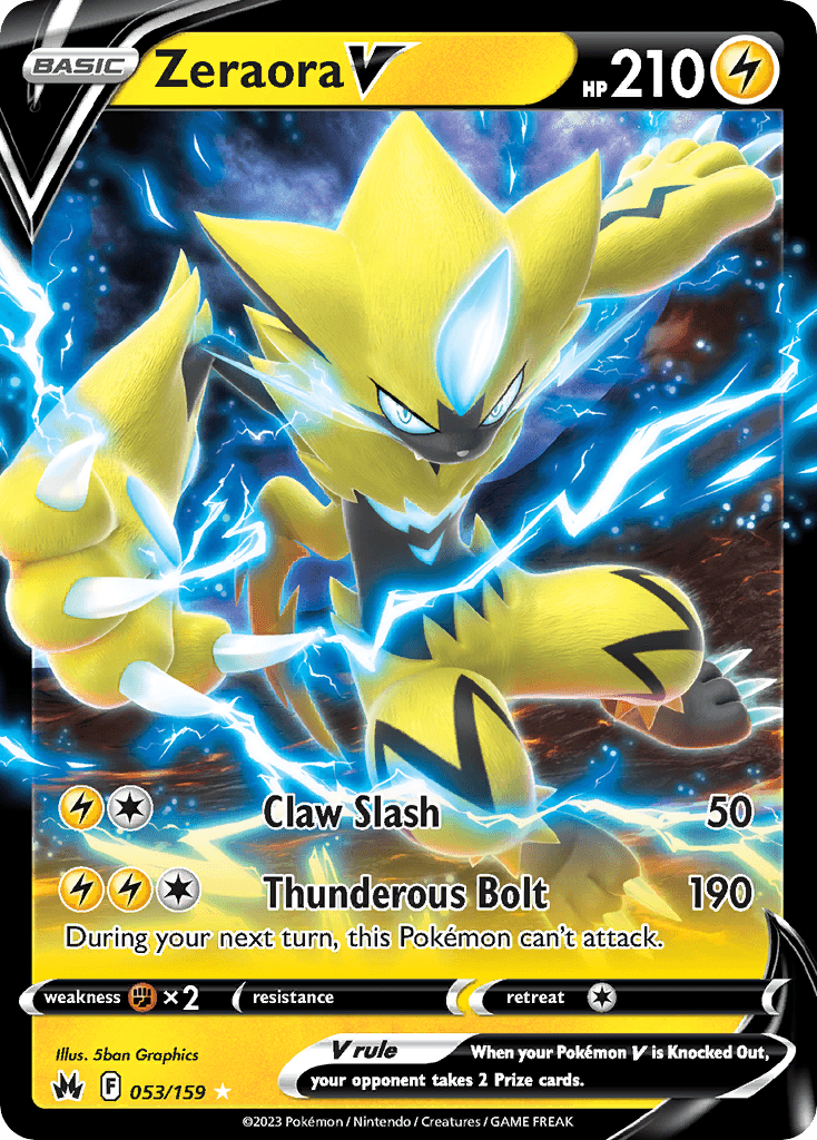 Zeraora V, 53/159, Standard
