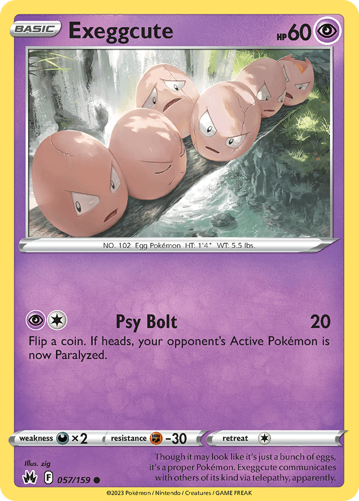 Exeggcute, 57/159, Standard