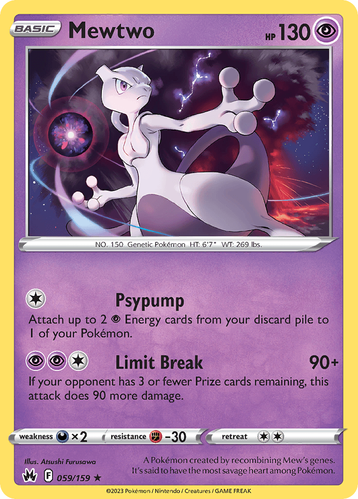 Mewtwo, 59/159, Standard