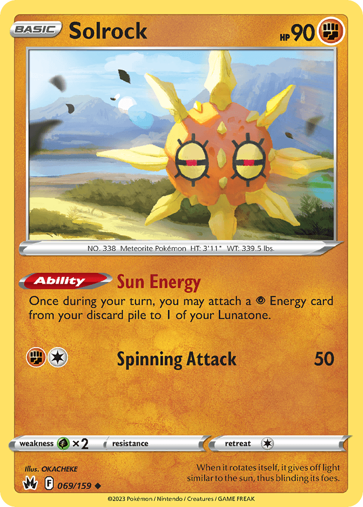 Solrock, 69/159, Standard