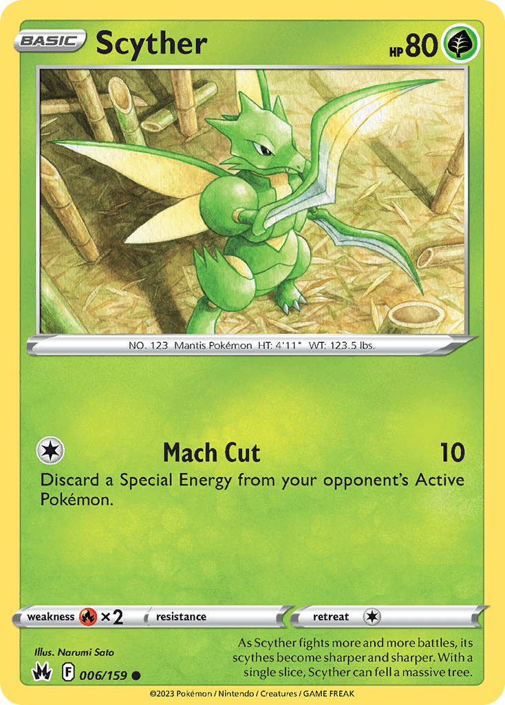 Scyther, 6/159, Standard