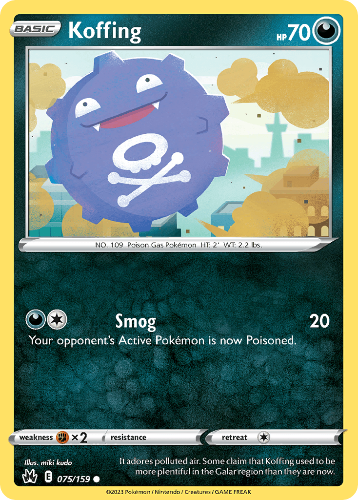 Koffing, 75/159, Standard