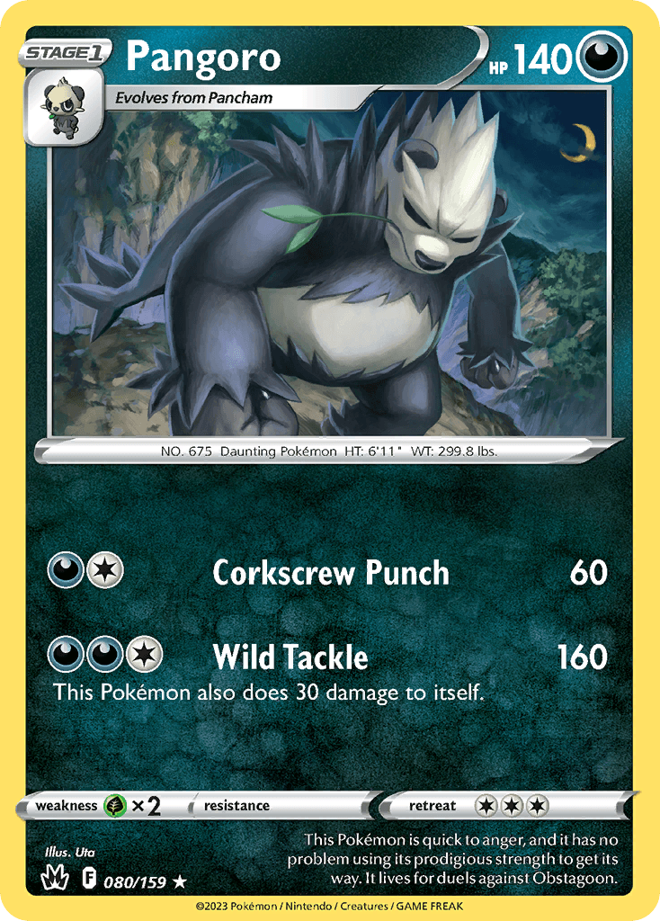 Pangoro, 80/159, Standard