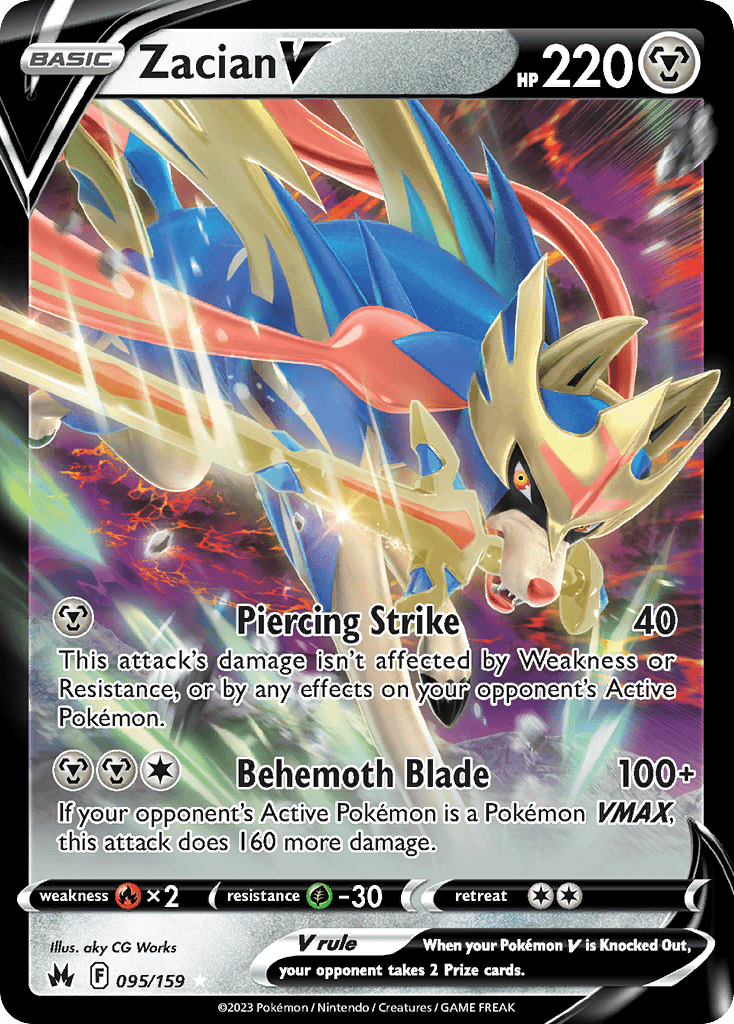 Zacian V, 95/159, Standard