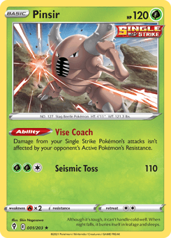 Pinsir, 1/203, Standard