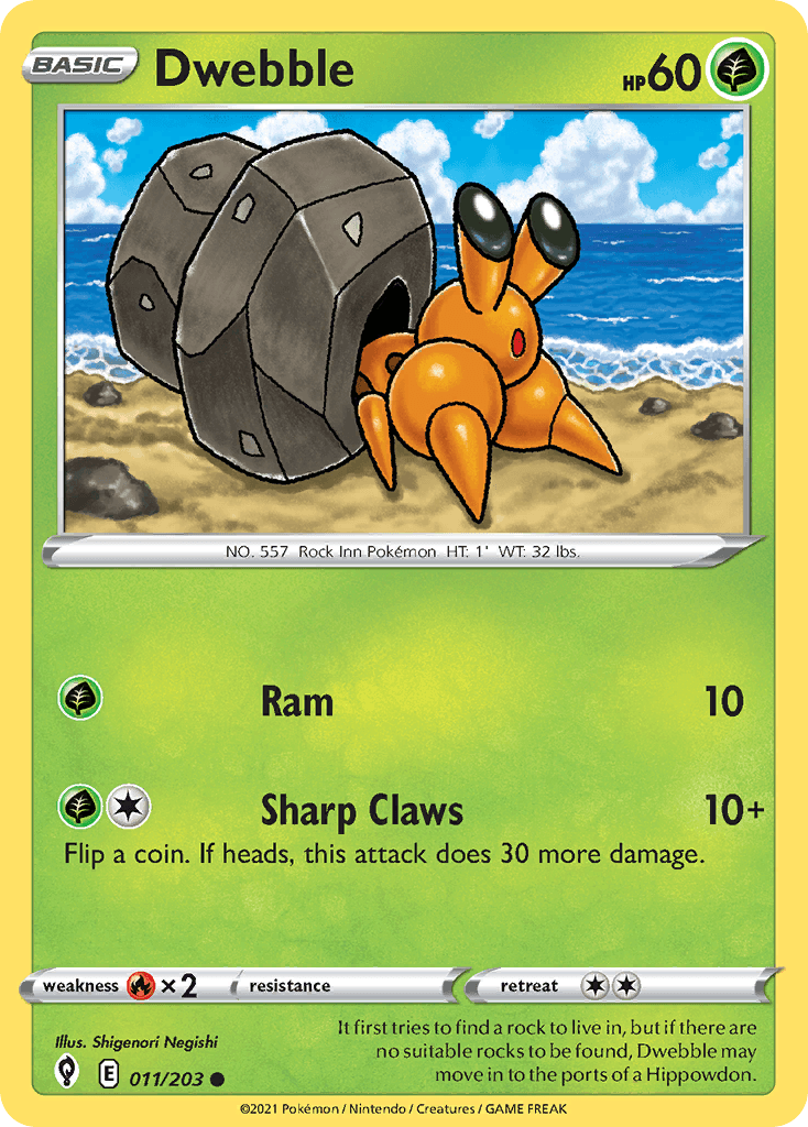 Dwebble, 11/203, Standard