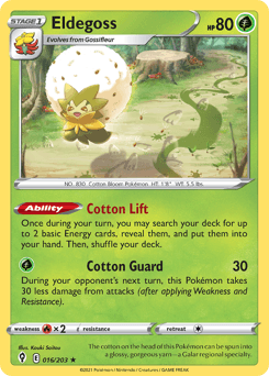 Eldegoss, 16/203, Standard